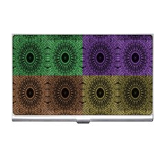 Creative Digital Pattern Computer Graphic Business Card Holders by Simbadda