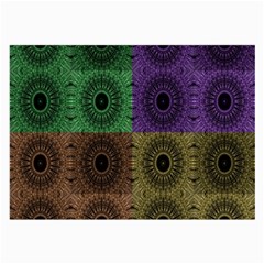 Creative Digital Pattern Computer Graphic Large Glasses Cloth by Simbadda