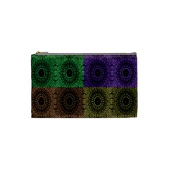 Creative Digital Pattern Computer Graphic Cosmetic Bag (small)  by Simbadda