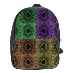 Creative Digital Pattern Computer Graphic School Bags(large)  by Simbadda