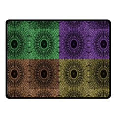 Creative Digital Pattern Computer Graphic Fleece Blanket (small) by Simbadda