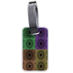 Creative Digital Pattern Computer Graphic Luggage Tags (two Sides) by Simbadda