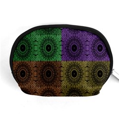 Creative Digital Pattern Computer Graphic Accessory Pouches (medium)  by Simbadda