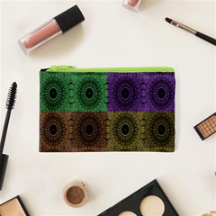 Creative Digital Pattern Computer Graphic Cosmetic Bag (xs) by Simbadda