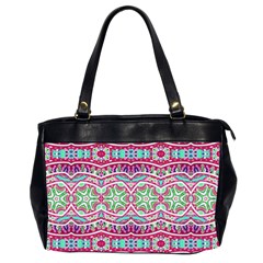 Colorful Seamless Background With Floral Elements Office Handbags (2 Sides)  by Simbadda