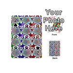 Digital Patterned Ornament Computer Graphic Playing Cards 54 (Mini)  Front - Spade2