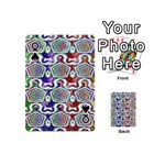 Digital Patterned Ornament Computer Graphic Playing Cards 54 (Mini)  Front - SpadeQ