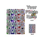 Digital Patterned Ornament Computer Graphic Playing Cards 54 (Mini)  Front - ClubJ