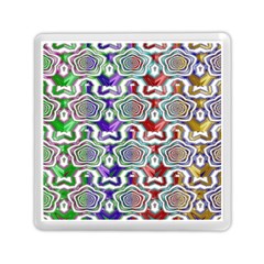 Digital Patterned Ornament Computer Graphic Memory Card Reader (square)  by Simbadda