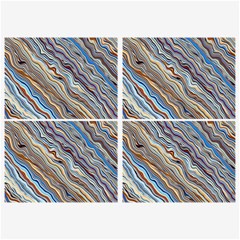 Fractal Waves Background Wallpaper Pattern Belt Buckles by Simbadda