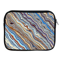 Fractal Waves Background Wallpaper Pattern Apple Ipad 2/3/4 Zipper Cases by Simbadda