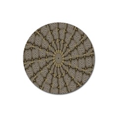 Abstract Image Showing Moiré Pattern Magnet 3  (round) by Simbadda