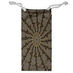 Abstract Image Showing Moiré Pattern Jewelry Bag by Simbadda