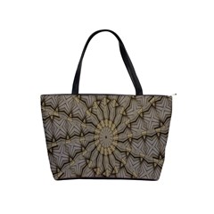 Abstract Image Showing Moiré Pattern Shoulder Handbags by Simbadda