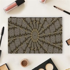 Abstract Image Showing Moiré Pattern Cosmetic Bag (large)  by Simbadda