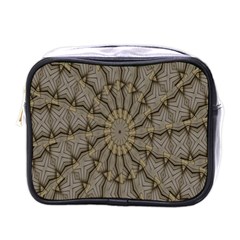 Abstract Image Showing Moiré Pattern Mini Toiletries Bags by Simbadda