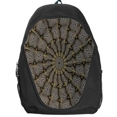 Abstract Image Showing Moiré Pattern Backpack Bag by Simbadda