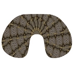 Abstract Image Showing Moiré Pattern Travel Neck Pillows by Simbadda