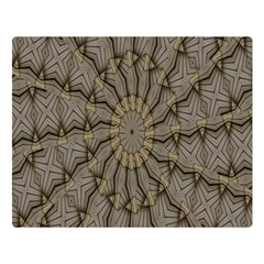 Abstract Image Showing Moiré Pattern Double Sided Flano Blanket (large)  by Simbadda