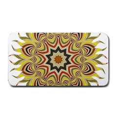 Abstract Geometric Seamless Ol Ckaleidoscope Pattern Medium Bar Mats by Simbadda