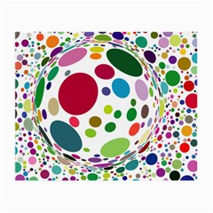 Color Ball Small Glasses Cloth (2-side)