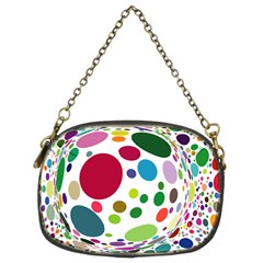 Color Ball Chain Purses (two Sides) 