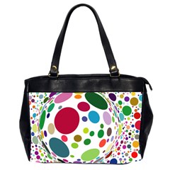 Color Ball Office Handbags (2 Sides) 