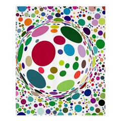 Color Ball Shower Curtain 60  X 72  (medium)  by Mariart