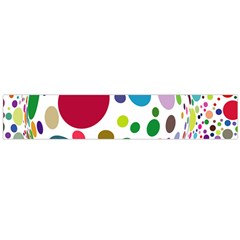 Color Ball Flano Scarf (large)