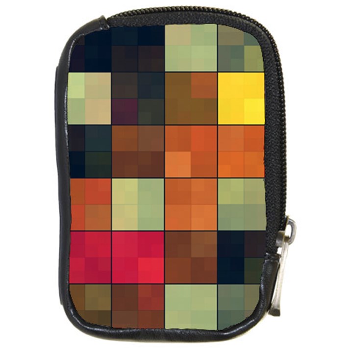 Background With Color Layered Tiling Compact Camera Cases