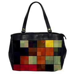 Background With Color Layered Tiling Office Handbags by Simbadda