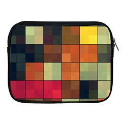 Background With Color Layered Tiling Apple Ipad 2/3/4 Zipper Cases by Simbadda