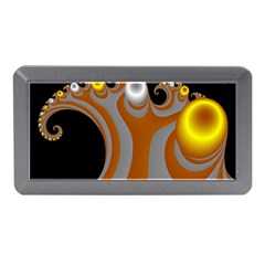 Classic Mandelbrot Dimpled Spheroids Memory Card Reader (mini) by Simbadda