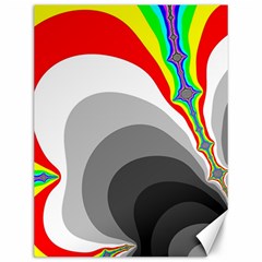 Background Image With Color Shapes Canvas 12  X 16   by Simbadda