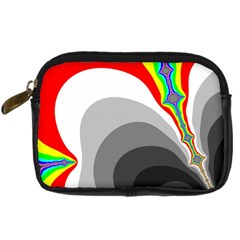 Background Image With Color Shapes Digital Camera Cases by Simbadda