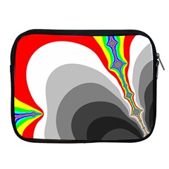 Background Image With Color Shapes Apple Ipad 2/3/4 Zipper Cases