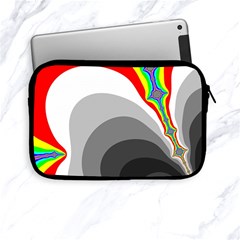 Background Image With Color Shapes Apple Ipad Mini Zipper Cases by Simbadda