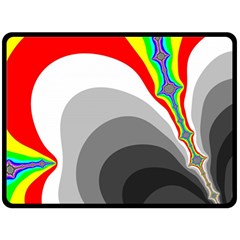 Background Image With Color Shapes Double Sided Fleece Blanket (large)  by Simbadda