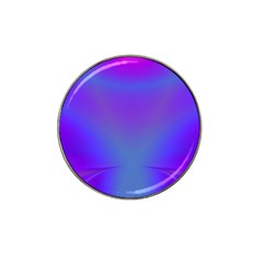 Violet Fractal Background Hat Clip Ball Marker (10 Pack) by Simbadda