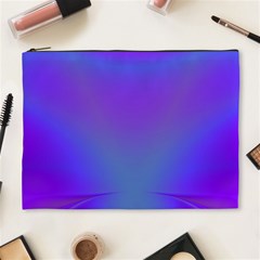 Violet Fractal Background Cosmetic Bag (xl) by Simbadda