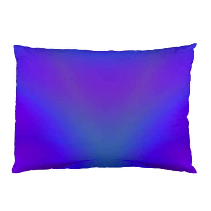 Violet Fractal Background Pillow Case (Two Sides)