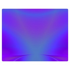 Violet Fractal Background Double Sided Flano Blanket (medium)  by Simbadda