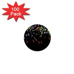 Colorful Spiders For Your Dark Halloween Projects 1  Mini Magnets (100 pack)  Front