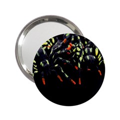 Colorful Spiders For Your Dark Halloween Projects 2 25  Handbag Mirrors by Simbadda