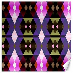 Geometric Abstract Background Art Canvas 12  X 12  