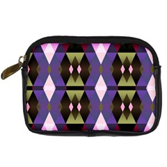 Geometric Abstract Background Art Digital Camera Cases by Simbadda