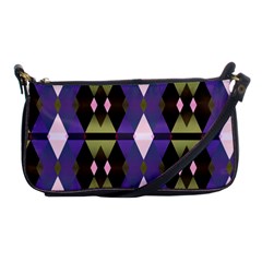 Geometric Abstract Background Art Shoulder Clutch Bags by Simbadda