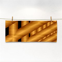 Fractal Background With Gold Pipes Cosmetic Storage Cases by Simbadda