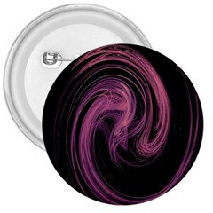 A Pink Purple Swirl Fractal And Flame Style 3  Buttons by Simbadda