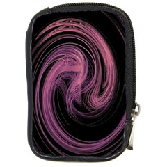 A Pink Purple Swirl Fractal And Flame Style Compact Camera Cases by Simbadda